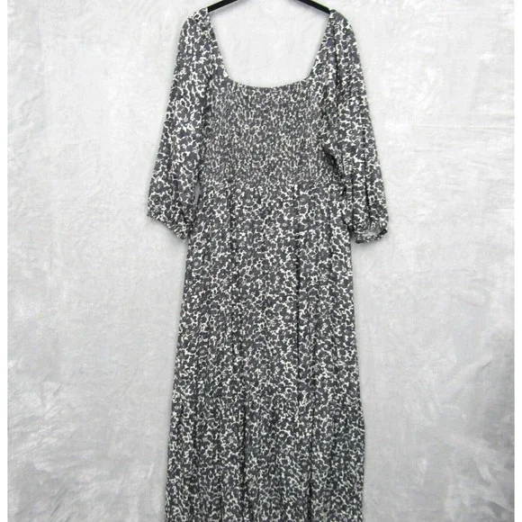 knee length dresses for ladies Abigail Layered Tiered Midi Dress Small